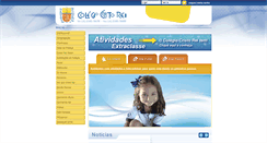 Desktop Screenshot of colegiocristoreipp.com.br